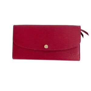 Louis Vuitton Epi Leather Wallet Fuchsia